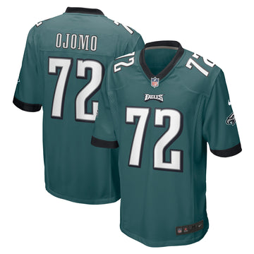 Moro Ojomo Philadelphia Eagles green jersey