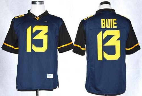 Andrew Buie West Virginia Mountaineers navy Limited jersey