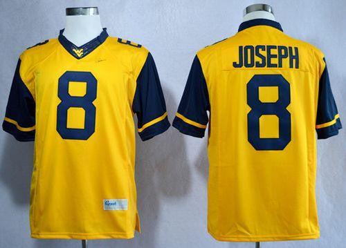 Karl Joseph West Virginia Mountaineers gold Limited jersey