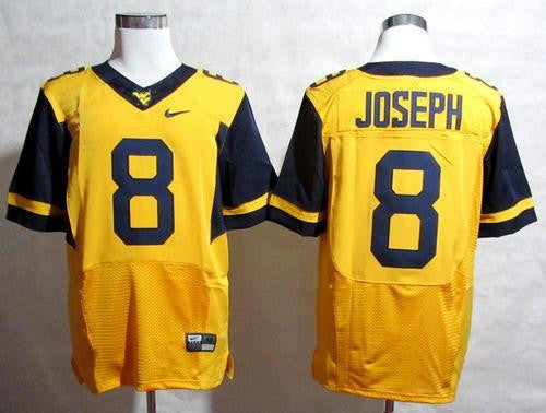 Karl Joseph West Virginia Mountaineers gold jersey