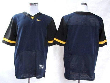 Custom West Virginia Mountaineers navy jersey