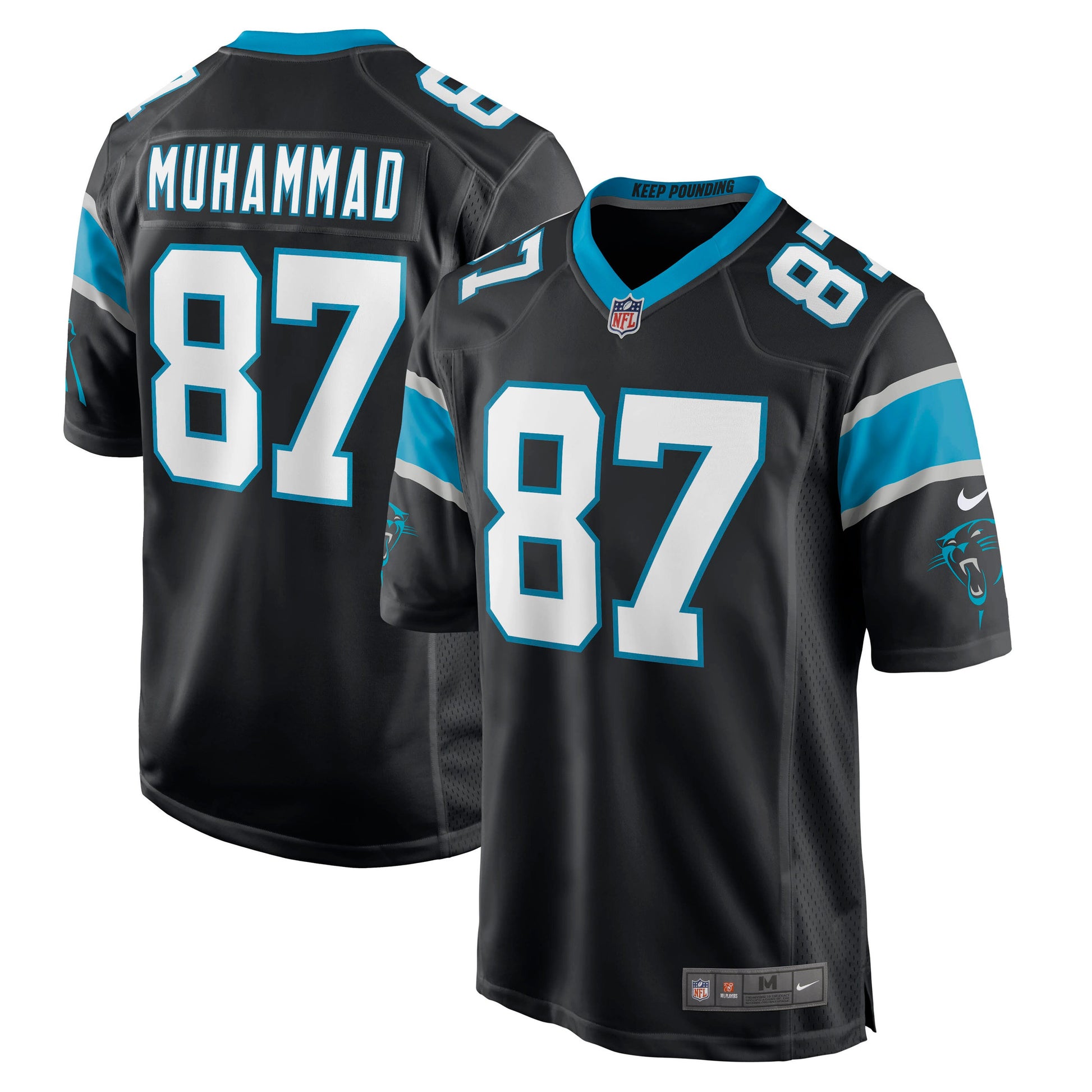 Muhsin Muhammad Carolina Panthers black jersey
