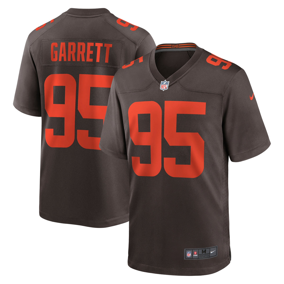Myles Garrett Cleveland Browns brown Alternate jersey
