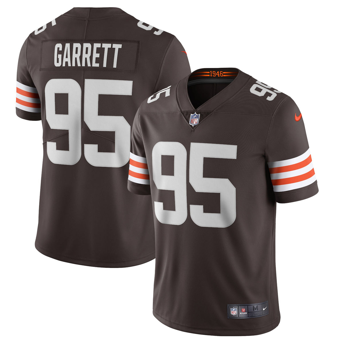 Myles Garrett Cleveland Browns brown Vapor jersey