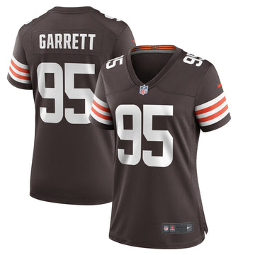 Myles Garrett Cleveland Browns brown jersey