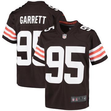 Myles Garrett Cleveland Browns brown jersey