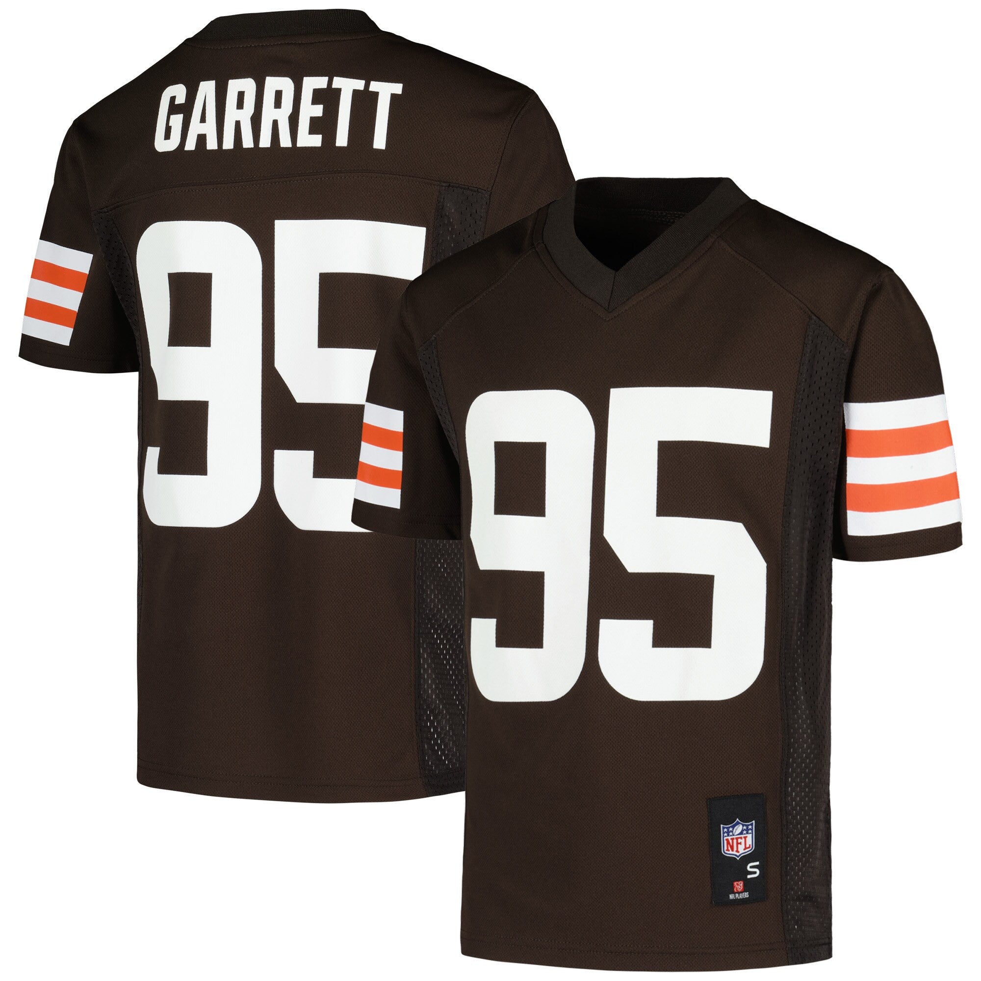 Myles Garrett Cleveland Browns brown jersey