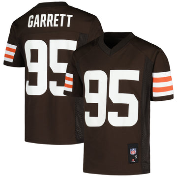 Myles Garrett Cleveland Browns brown jersey