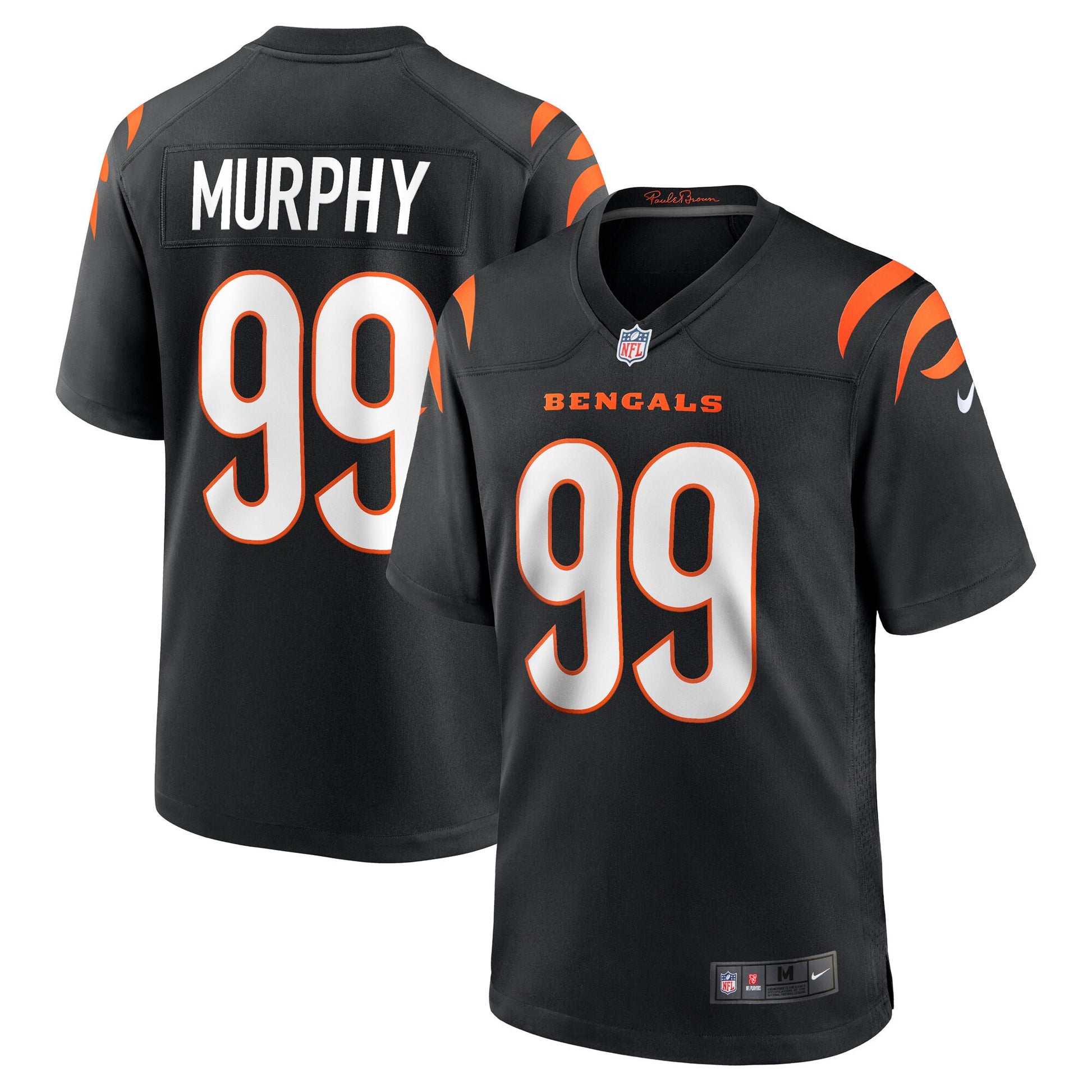 Myles Murphy Cincinnati Bengals black jersey