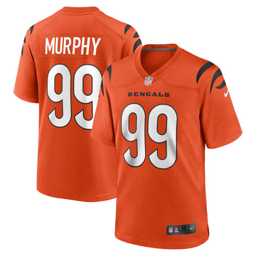 Myles Murphy Cincinnati Bengals orange jersey