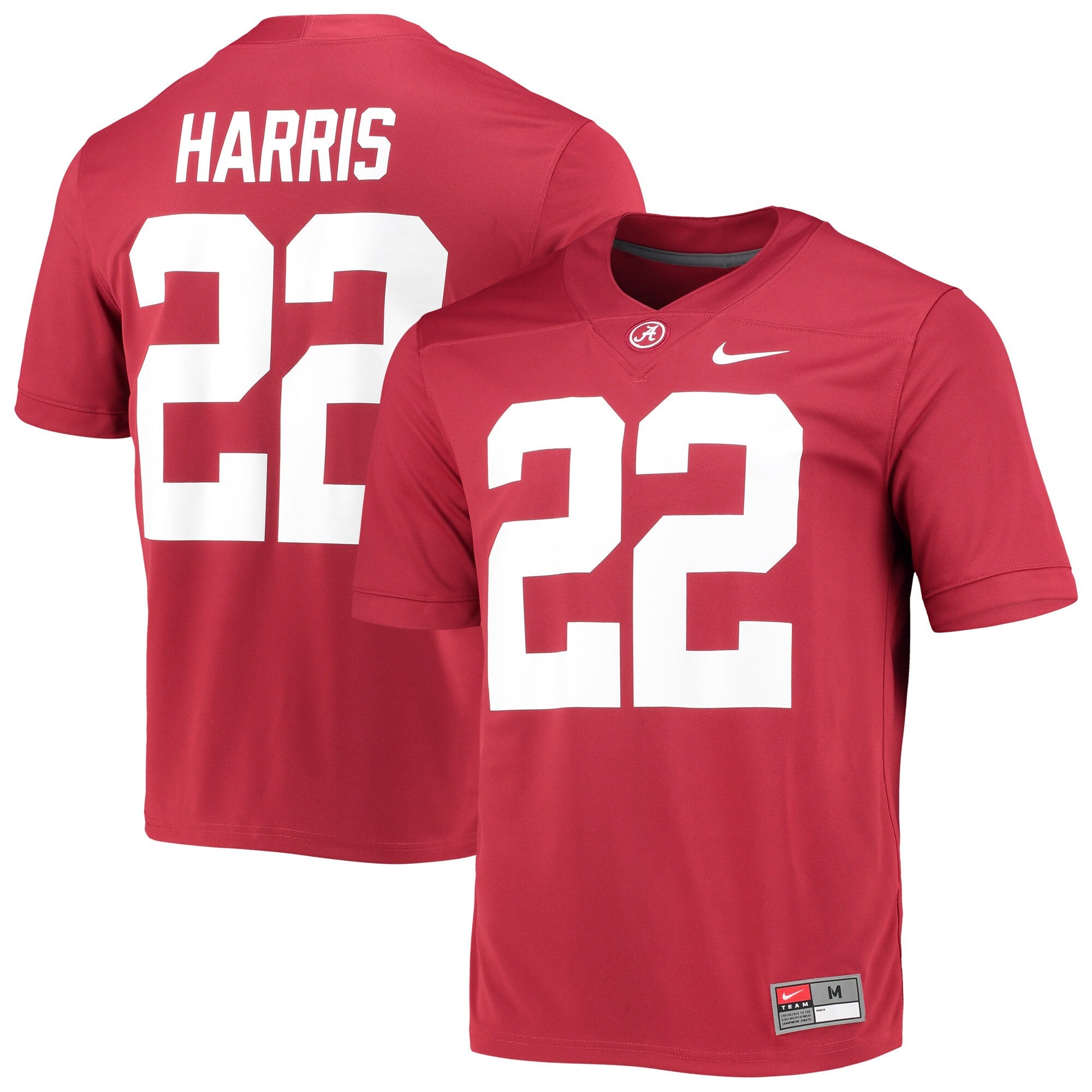 Najee Harris Alabama Crimson Tide crimson jersey