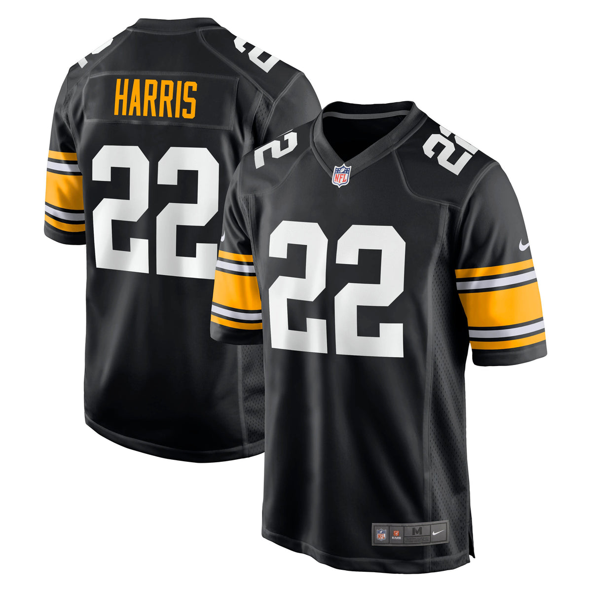 Najee Harris Pittsburgh Steelers black Game jersey