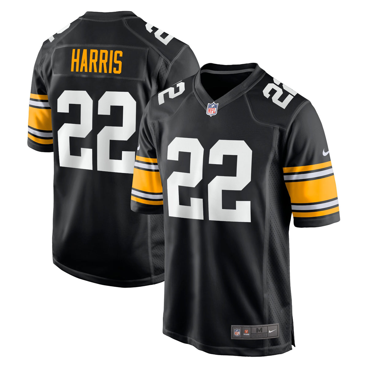 Najee Harris Pittsburgh Steelers black Home jersey