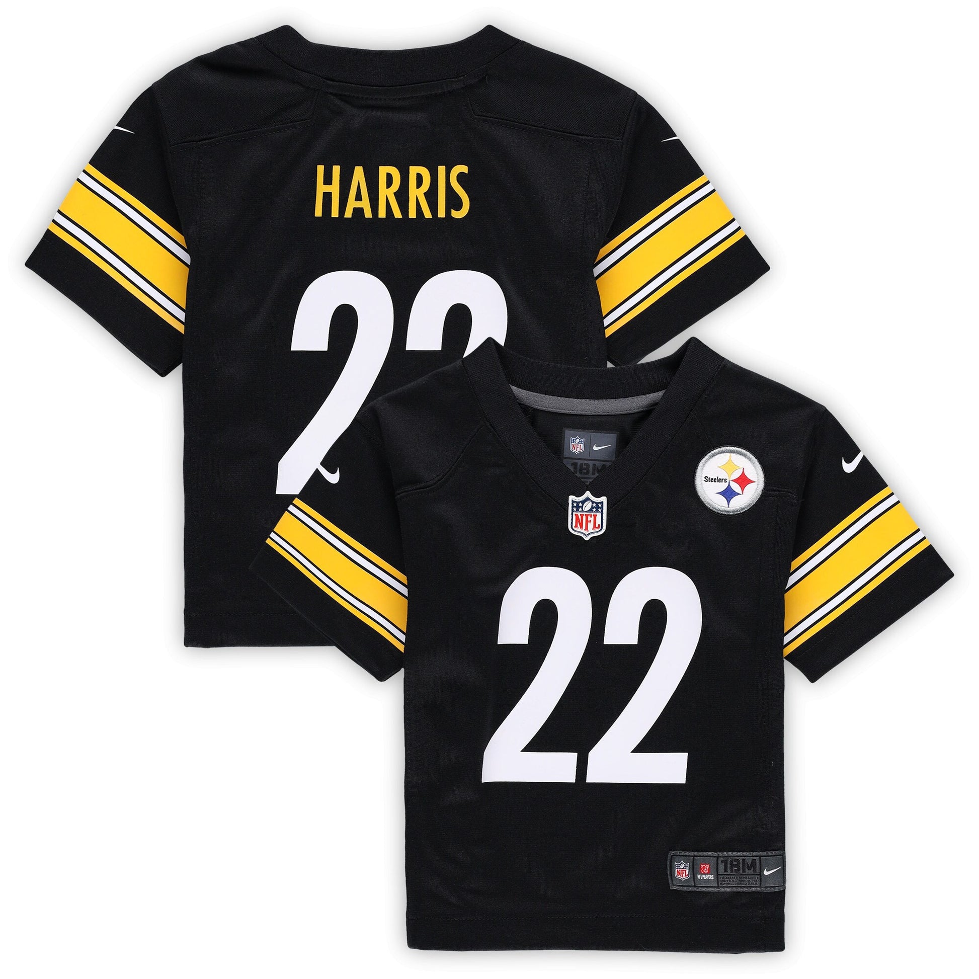 Najee Harris Pittsburgh Steelers black jersey