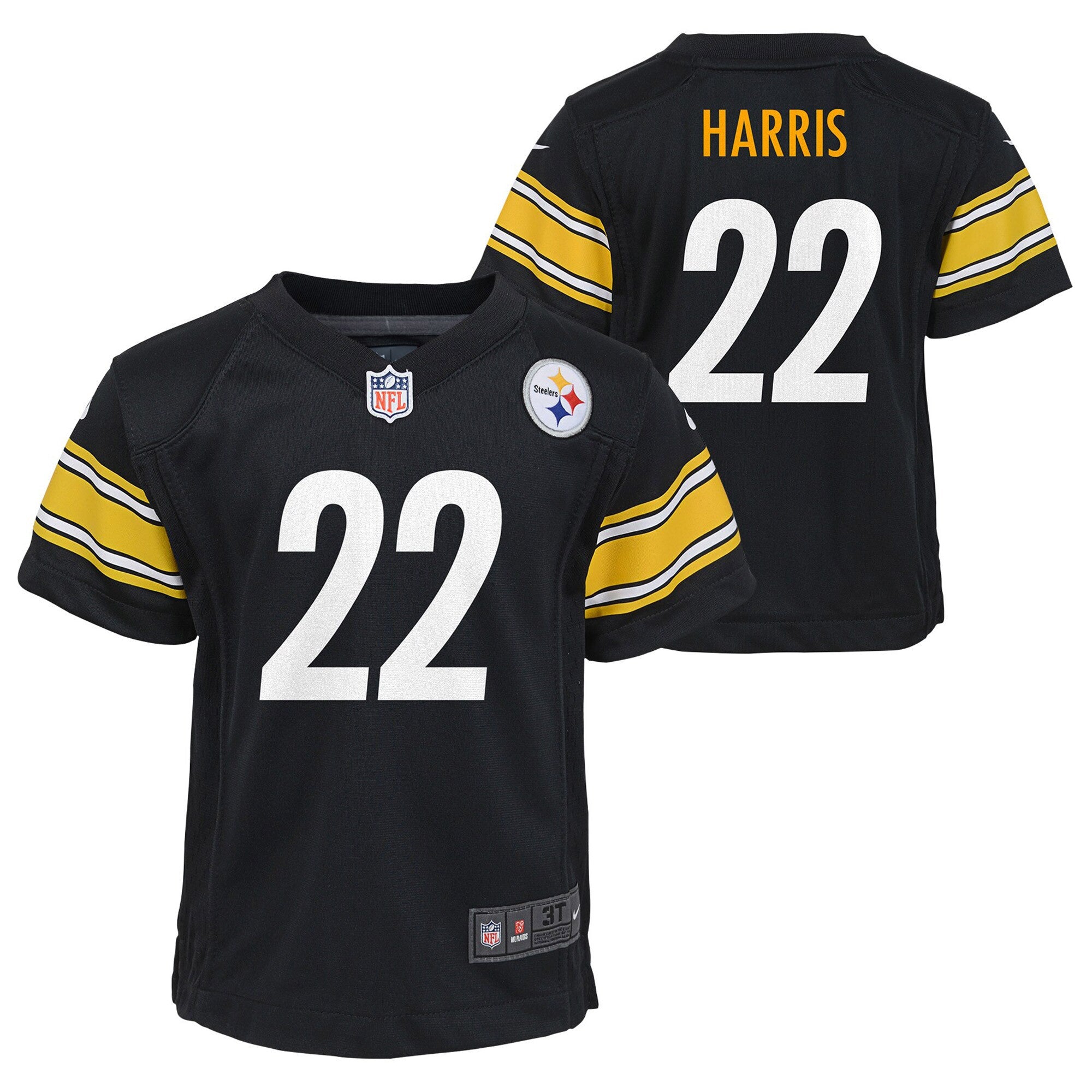 Najee Harris Pittsburgh Steelers black jersey