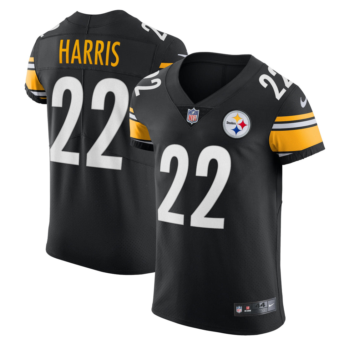 Najee Harris Pittsburgh Steelers black Vapor jersey