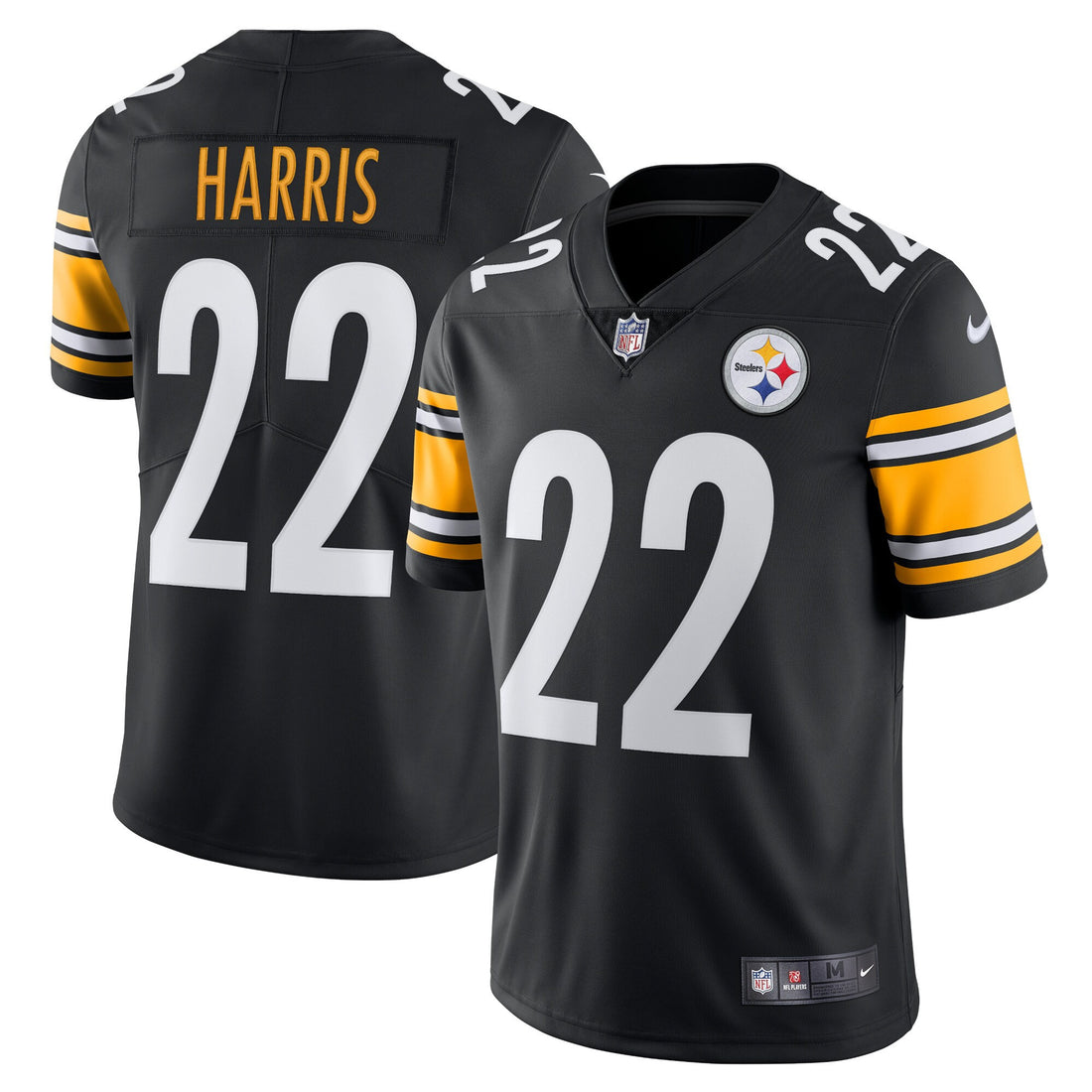 Najee Harris Pittsburgh Steelers black Vapor jersey