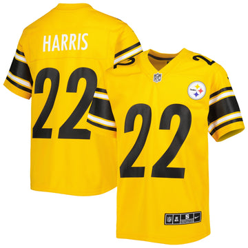Najee Harris Pittsburgh Steelers gold jersey