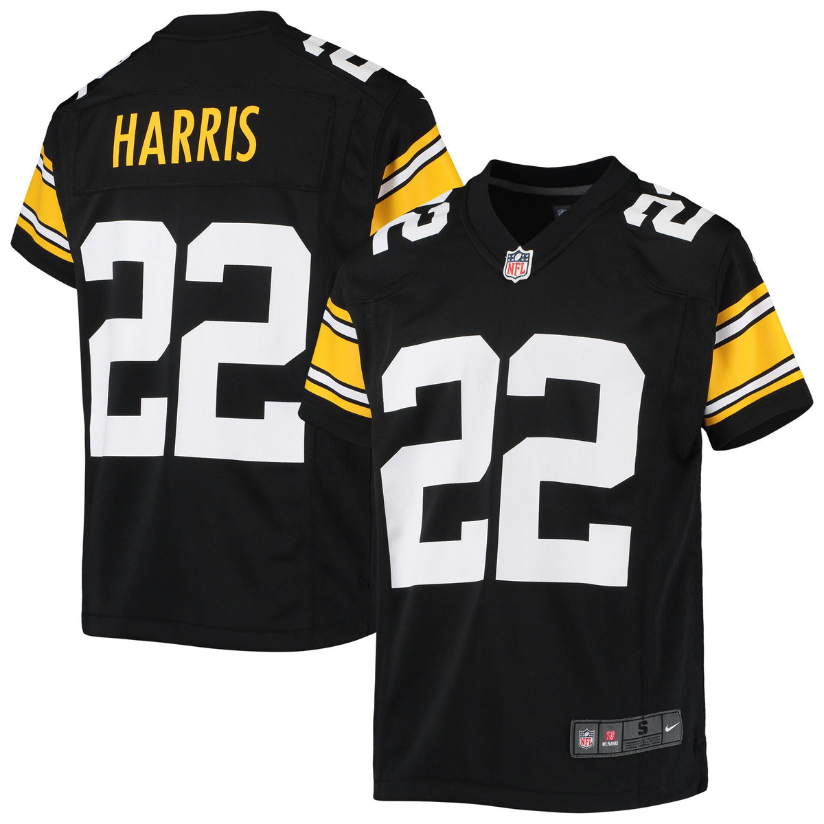 Najee Harris Pittsburgh Steelers black jersey