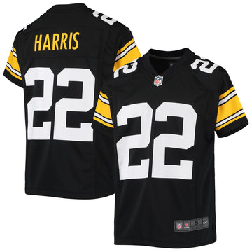 Najee Harris Pittsburgh Steelers black jersey
