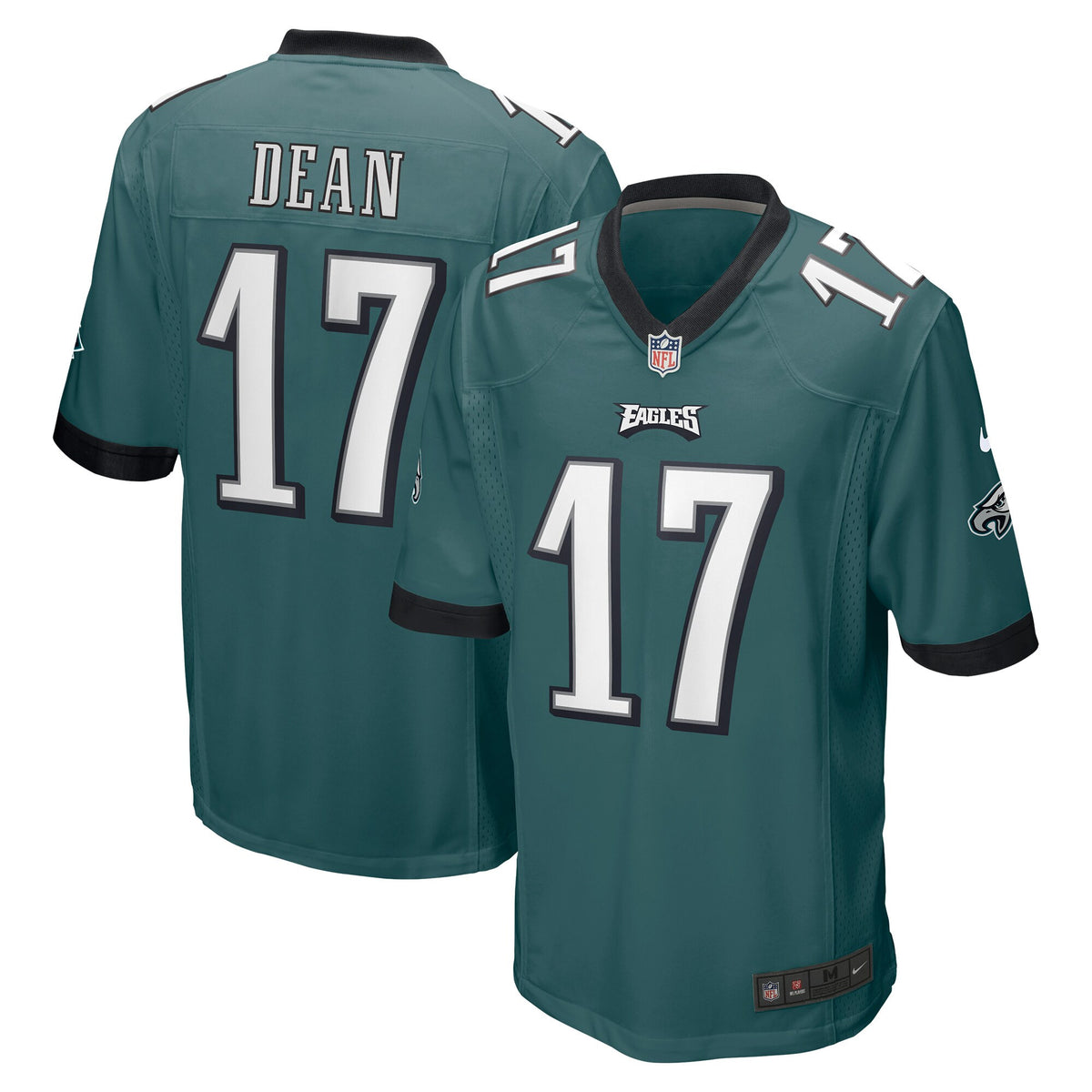 Nakobe Dean Philadelphia Eagles green jersey