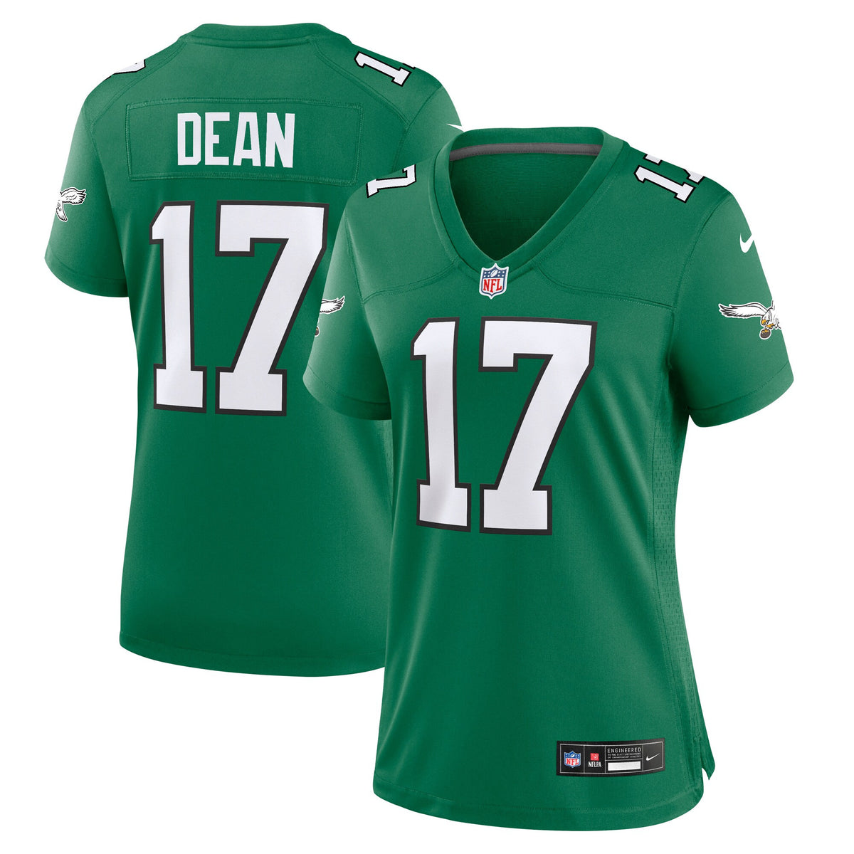 Nakobe Dean Philadelphia Eagles green Alternate jersey