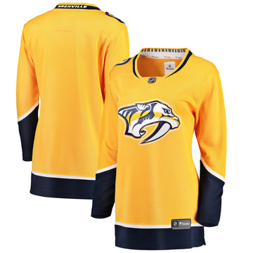 Nashville Predators yellow Home jersey