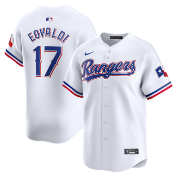 Nathan Eovaldi Texas Rangers white Limited jersey