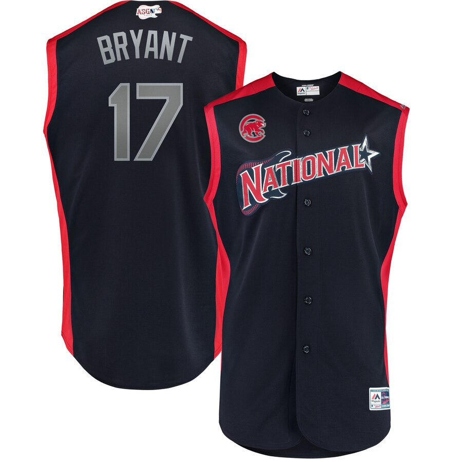 Kris Bryant National League All-Star navy All-Star jersey