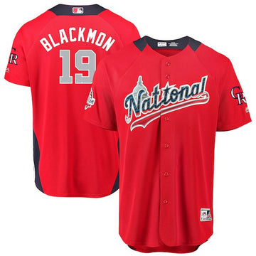 Charlie Blackmon National League All-Star red All-Star jersey