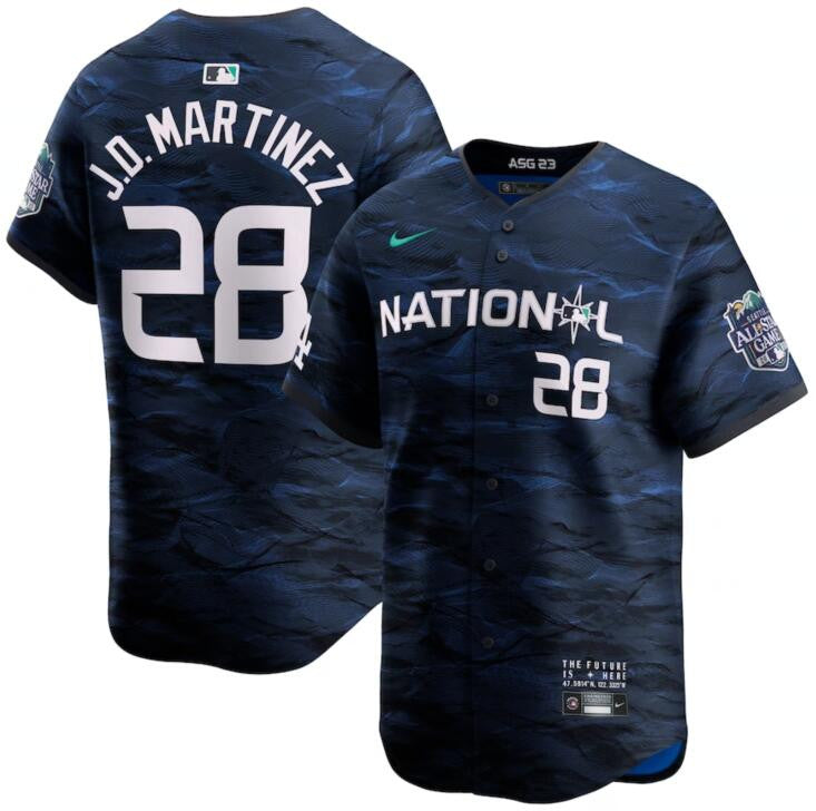 J.D. Martinez National League All-Star royal All-Star jersey