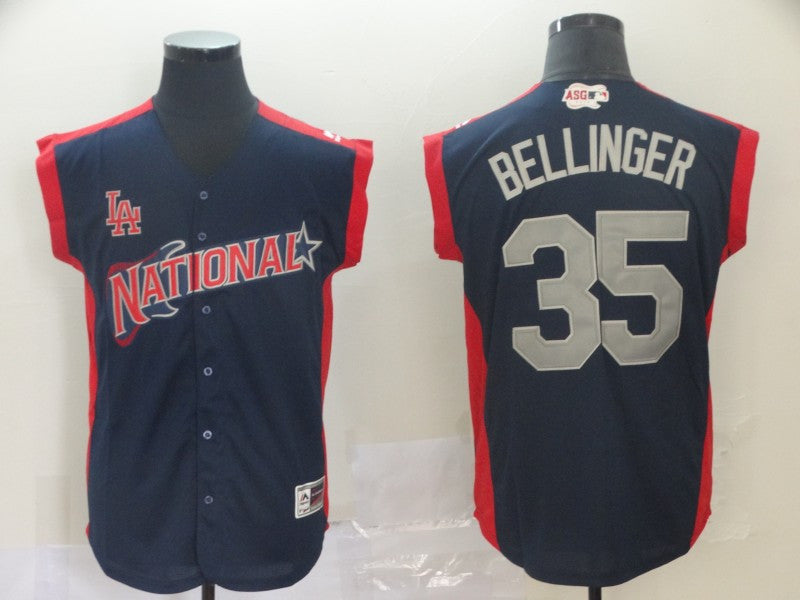 Cody Bellinger National League All-Star navy All-Star jersey