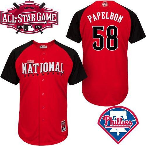 Papelbon National League All-Star red jersey