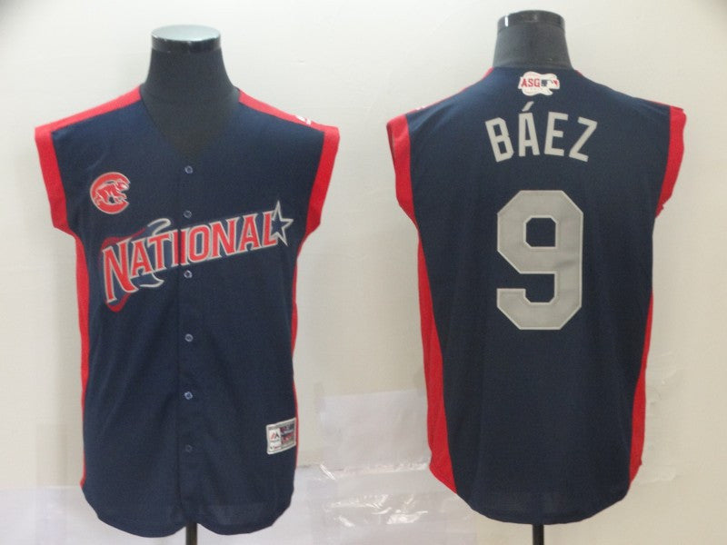 Javier Baez National League All-Star navy All-Star jersey