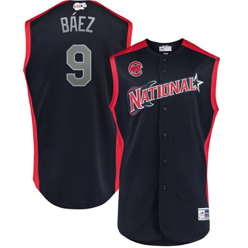 Javier Baez National League All-Star navy All-Star jersey
