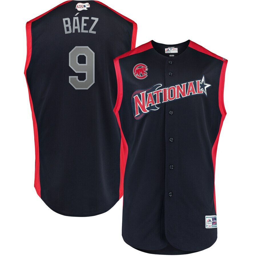 Javier Báez National League All-Star navy All-Star jersey