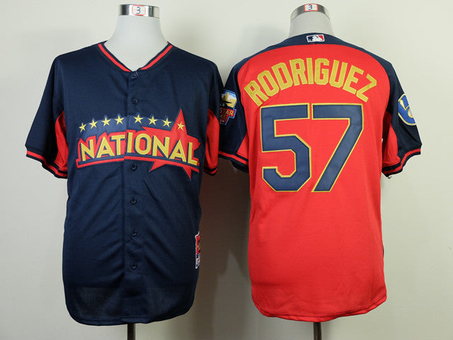 Angels National League All-Star blue jersey