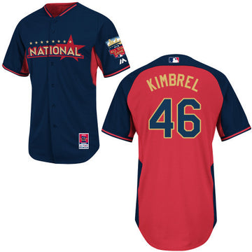 Braves National League All-Star blue jersey