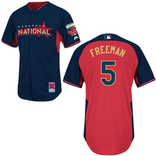 Braves National League All-Star blue jersey