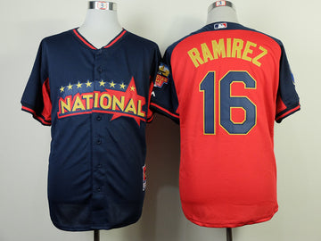 Brewers National League All-Star blue jersey