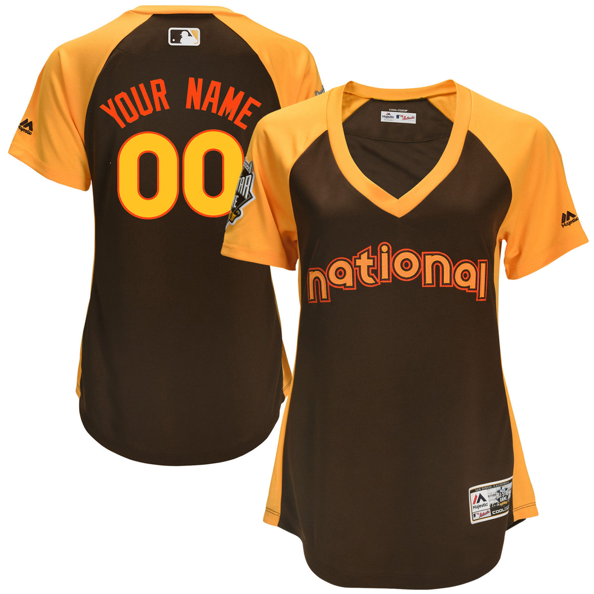 National League All-Star brown All-Star jersey