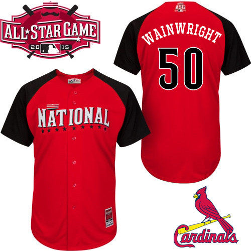 Cardinals National League All-Star red jersey