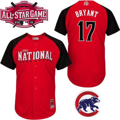 Cubs National League All-Star red jersey
