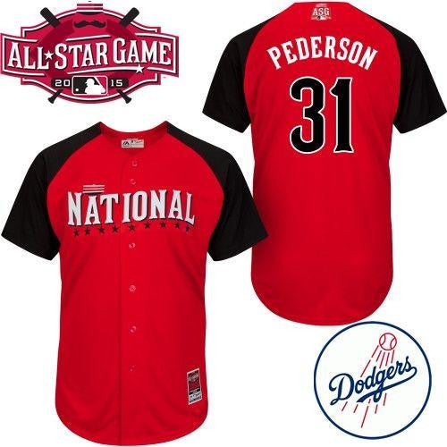 Dodgers National League All-Star red jersey