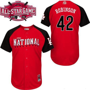 Dodgers National League All-Star red jersey