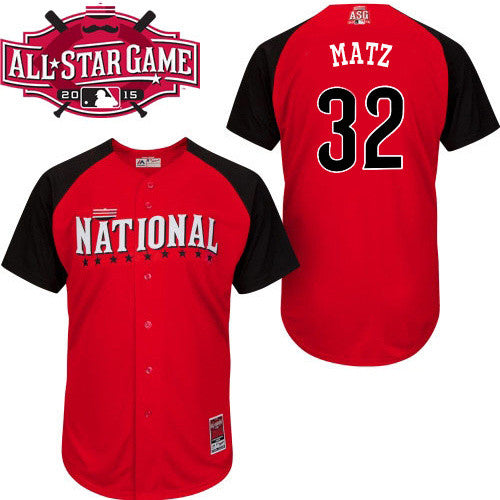 Mets National League All-Star red jersey