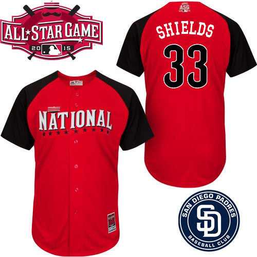 Padres National League All-Star red jersey