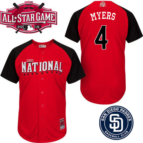 Padres National League All-Star red jersey