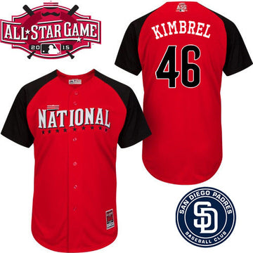 Padres National League All-Star red jersey