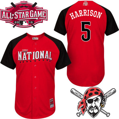 Pirates National League All-Star red jersey